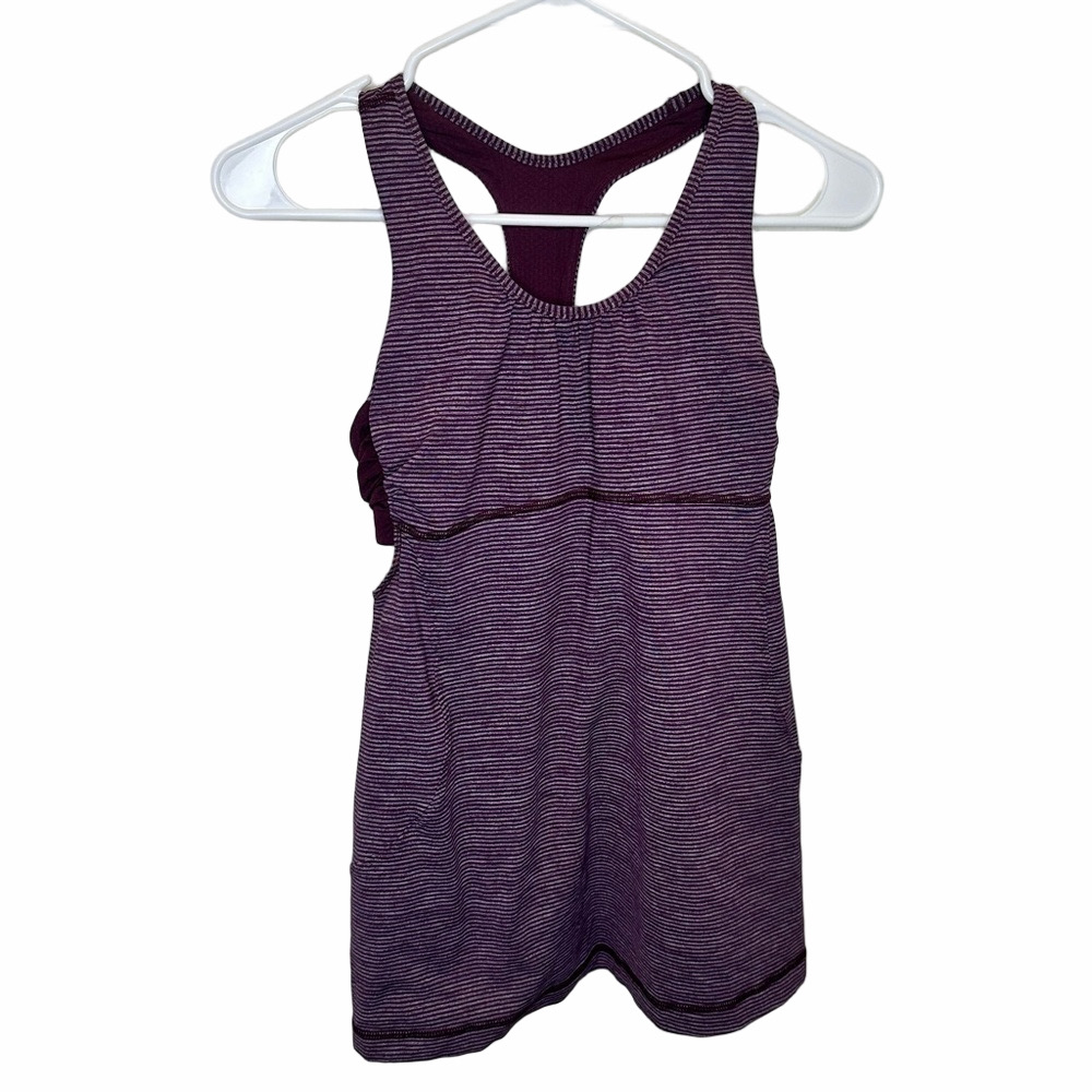 Lululemon Power Purple Tank Top Size Small